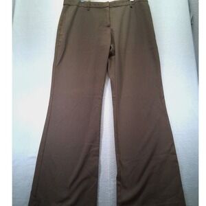The Limited Drew Fit Dress Pants  Women, Brown, Wide Leg, Size 10